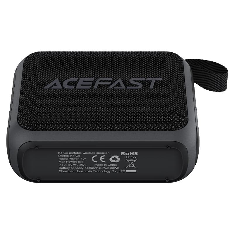 اسپیکر بلوتوثی قابل حمل ایس فست مدل ACEFAST K4 Go | توان 5 وات، IPX7 و 8 ساعت پخش — تصویر ۵