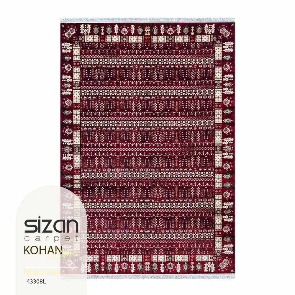 فرش ماشینی طرح کهن کد 43308L