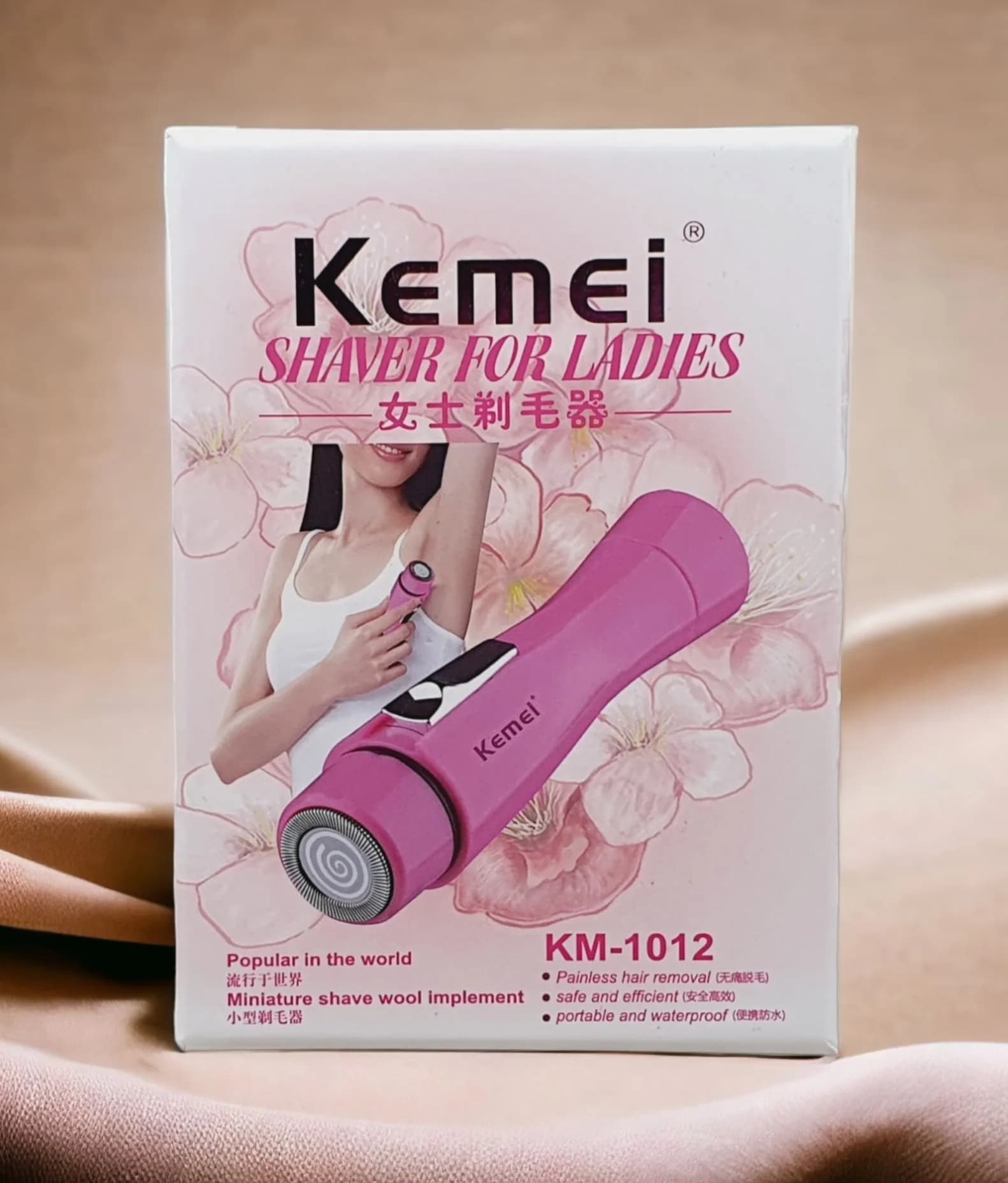 شیور (ماشین اصلاح) بدن زنانه کیمی مدل KM1012 — تصویر ۳