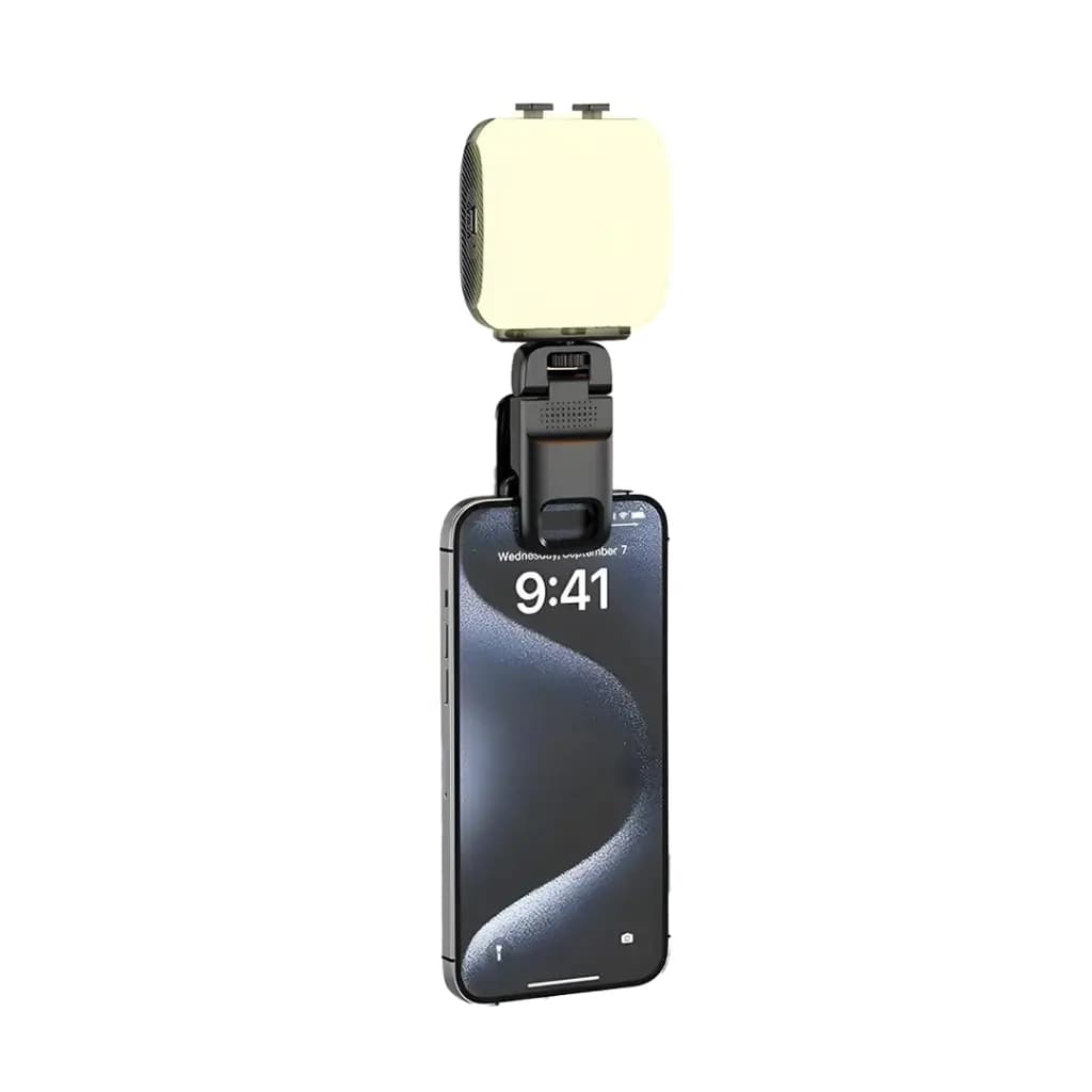 چراغ چند حالته گیره ای پرودو مدل PDLFST065BK | باتری 1000mAh، دمای رنگ 2700 تا 6500K