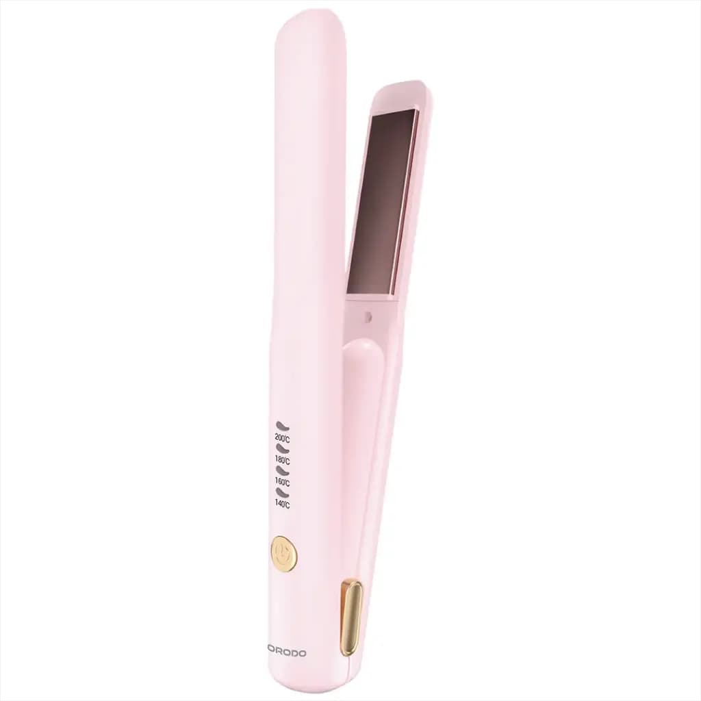 اتو مو شارژی پرودو مدل HANDHEAD HAIR STRAIGHTENER PDBL006PK | بی‌سیم، تنظیم دما 140 تا 200 درجه و شارژ Type-C