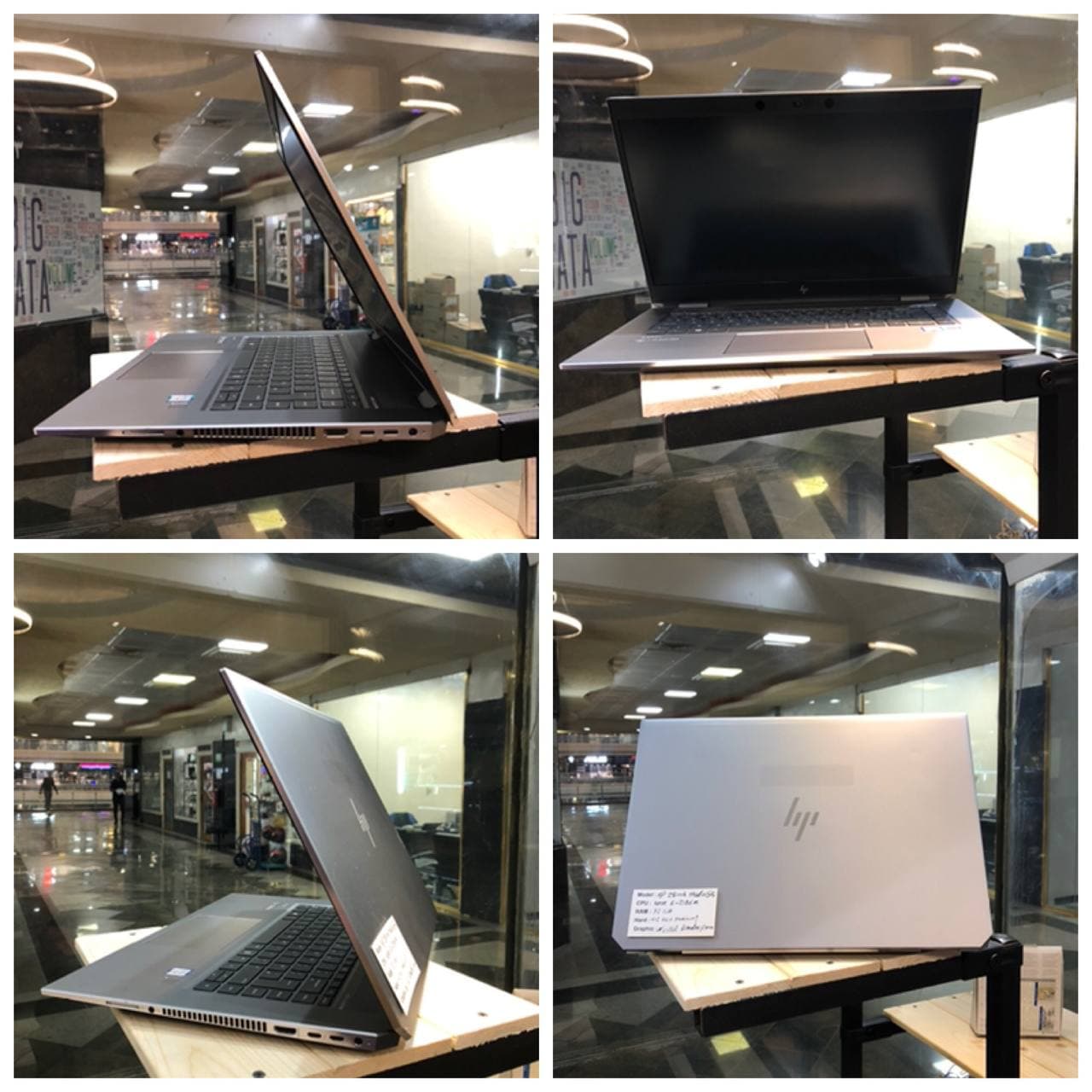 لپ تاپ استوک اچ پی HP Zbook G5 Studio پردازنده Xeon گرافیک 4