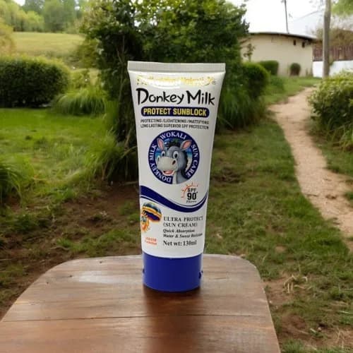 کرم ضد آفتاب بی‌رنگ وکالی SPF 90 مدل شیر الاغ حجم 130 میلی‌لیتر — تصویر ۵