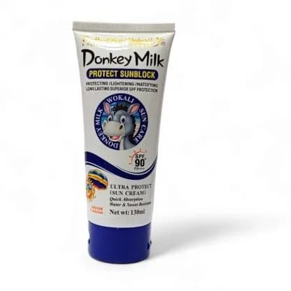 کرم ضد آفتاب بی‌رنگ وکالی SPF 90 مدل شیر الاغ حجم 130 میلی‌لیتر — تصویر ۴