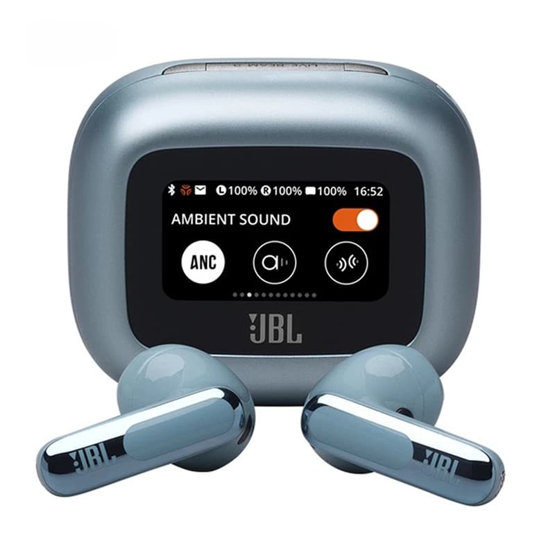 هندزفری بلوتوثی JBL Live Flex 3 | ایربادز Open-Ear با نویز کنسلینگ هوشمند و کیس لمسی — تصویر ۳