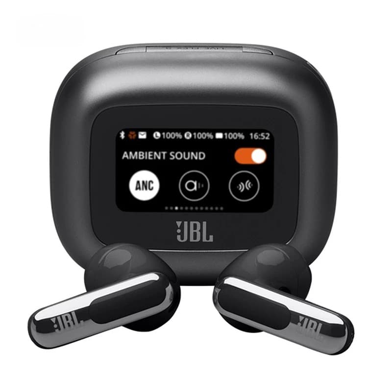 هندزفری بلوتوثی JBL Live Flex 3 | ایربادز Open-Ear با نویز کنسلینگ هوشمند و کیس لمسی