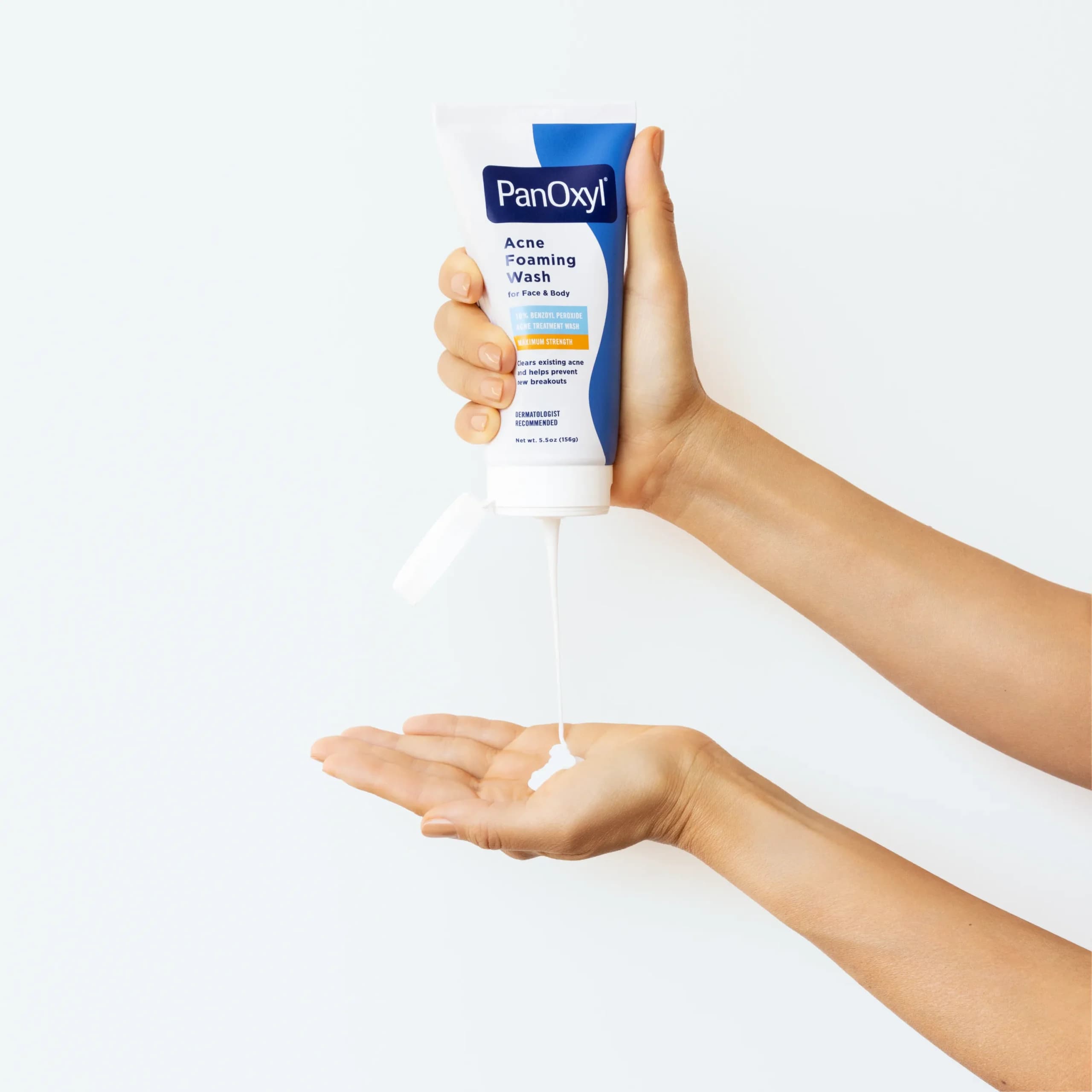 فوم شوینده ضد آکنه و جوش پانوکسیل 10% PanOxyl — تصویر ۲