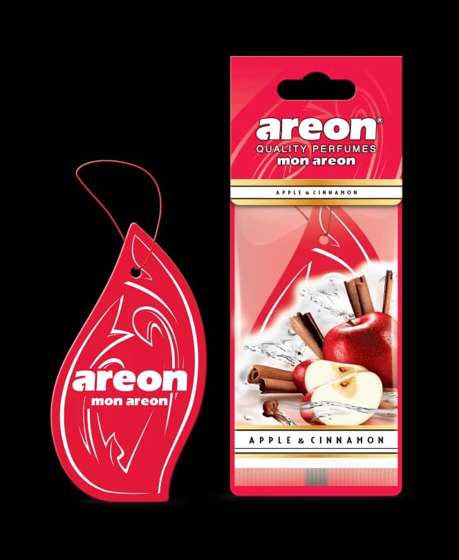 خوشبو کننده ماشین آرئون اصلی مون مدل Apple & Cinnamon