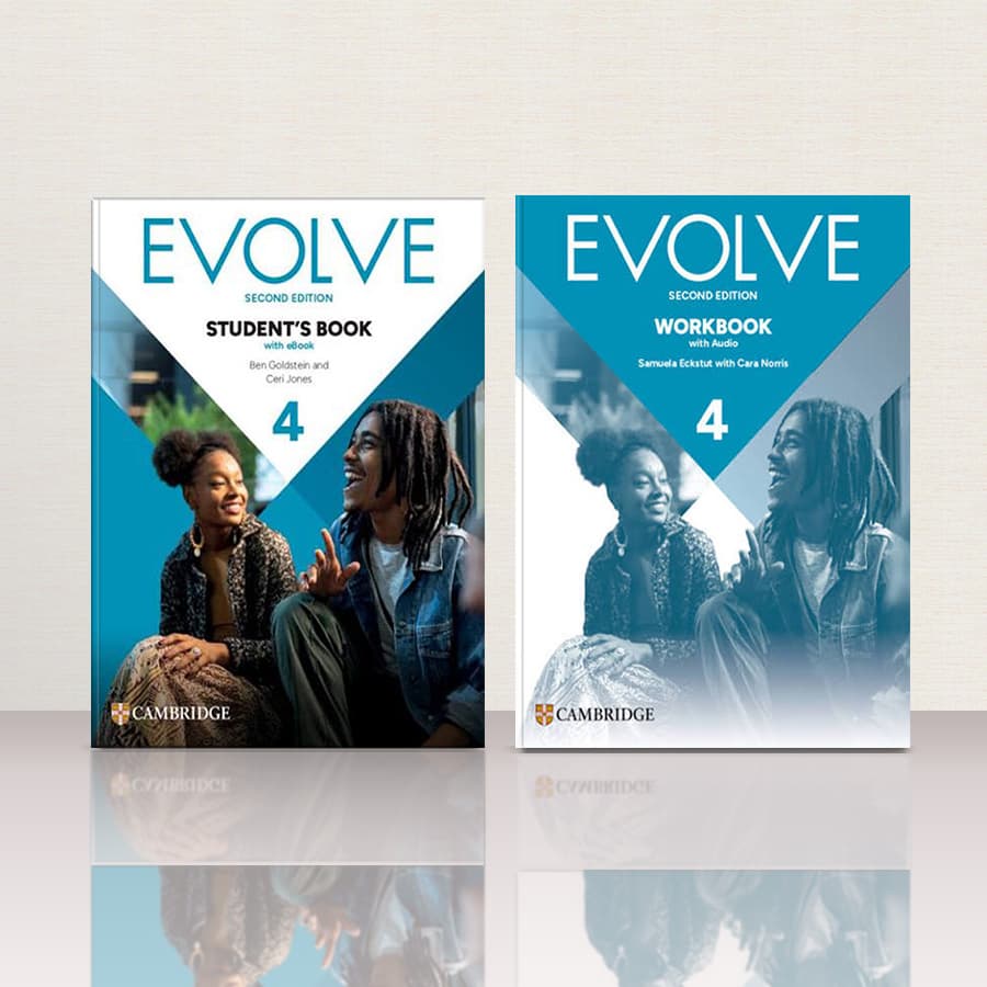 کتاب (Evolve 4 – 2nd (SB+WB+Audio | کتاب ایوالو 4 ویرایش دوم