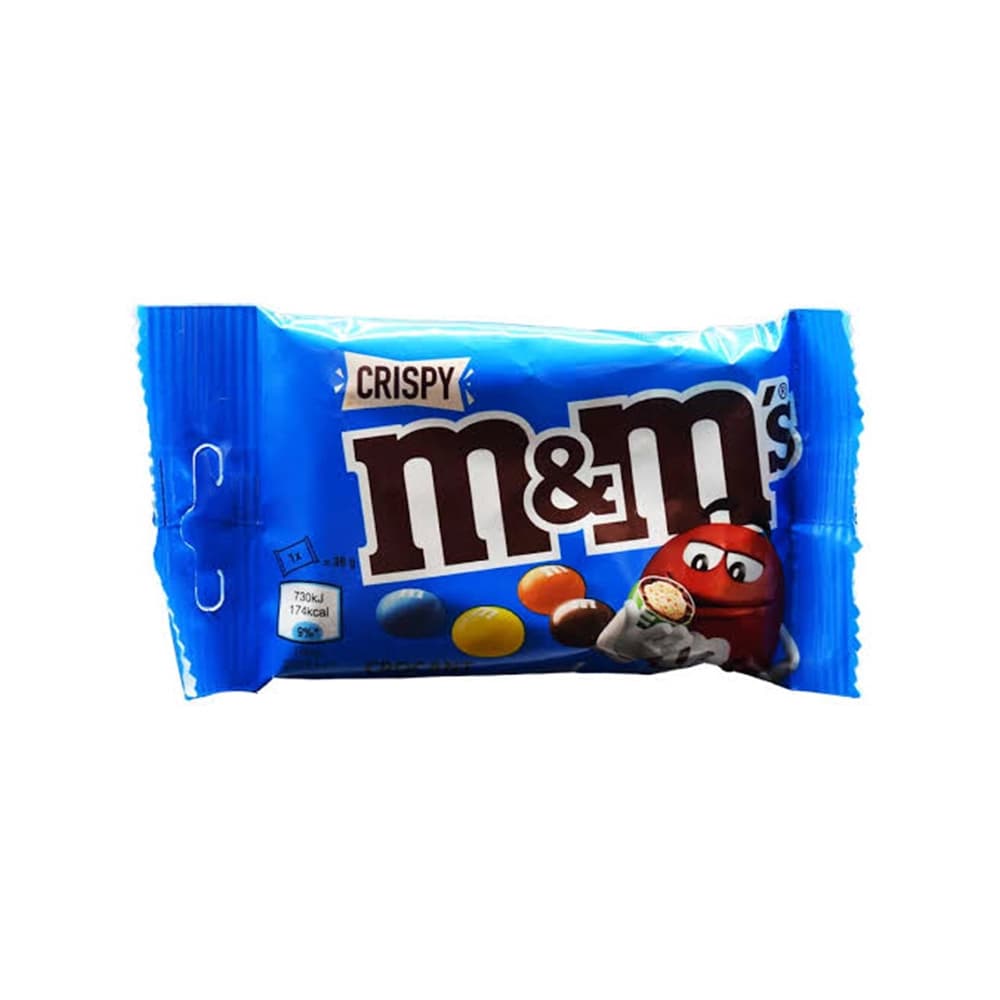 اسمارتیز شکلاتی M&M’s کریسپی 36 گرم