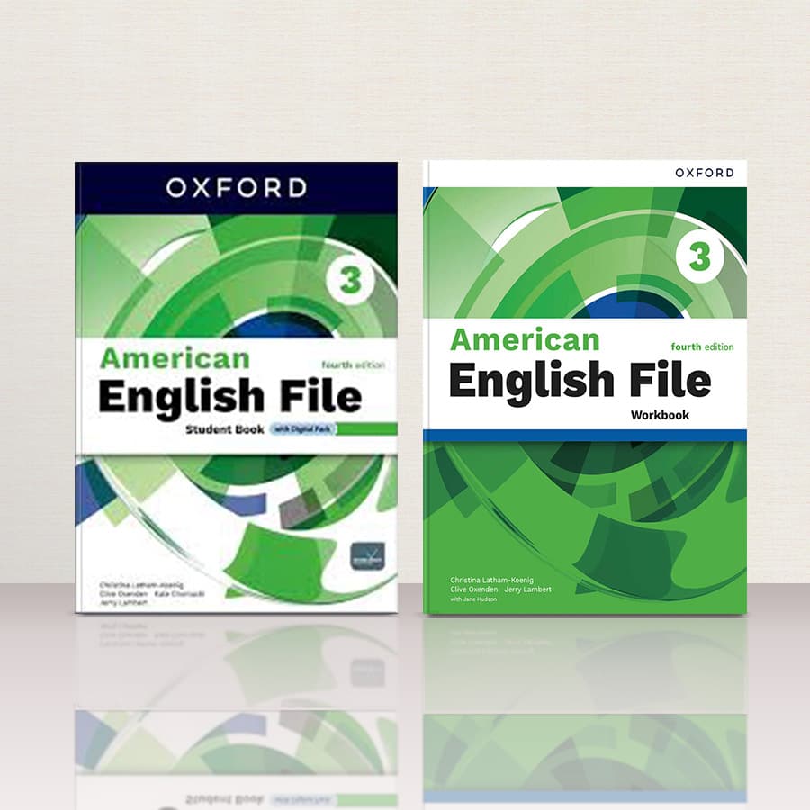 کتاب (American English File 3 – 4th Edition (SB+WB+Audio | کتاب امریکن انگلیش فایل 3 ویرایش چهارم