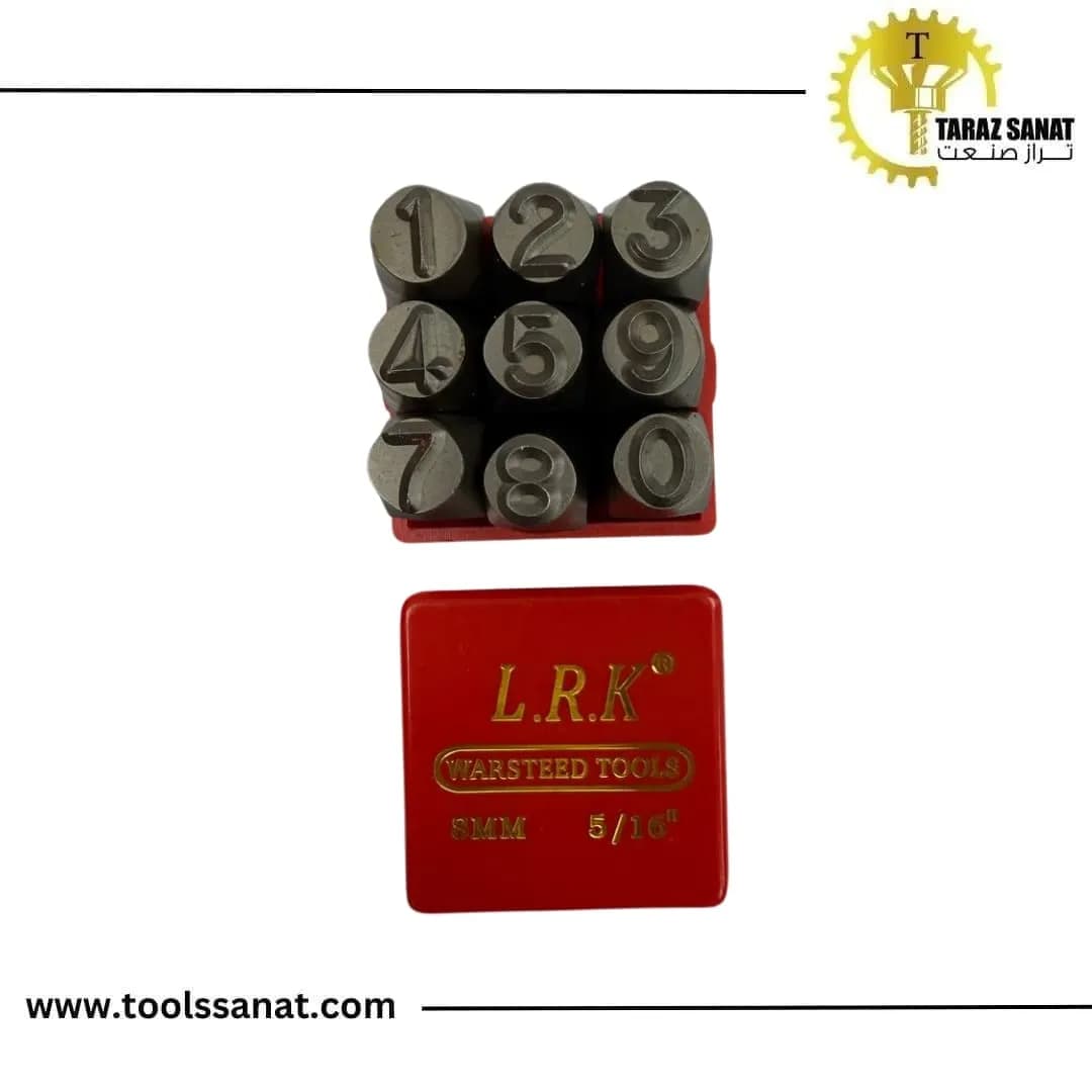 شماره کوب چپ سایز 8 برند L.R.K — تصویر ۲
