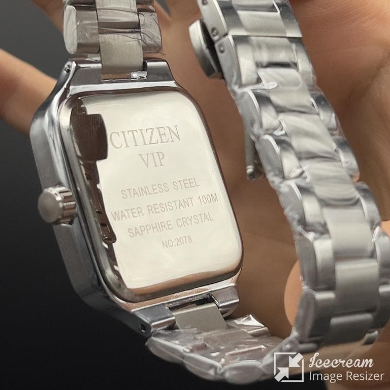 ساعت مردانه سیتیزن وی ای پی لاکچری صفحه طوسی CITIZEN VIP — تصویر ۶