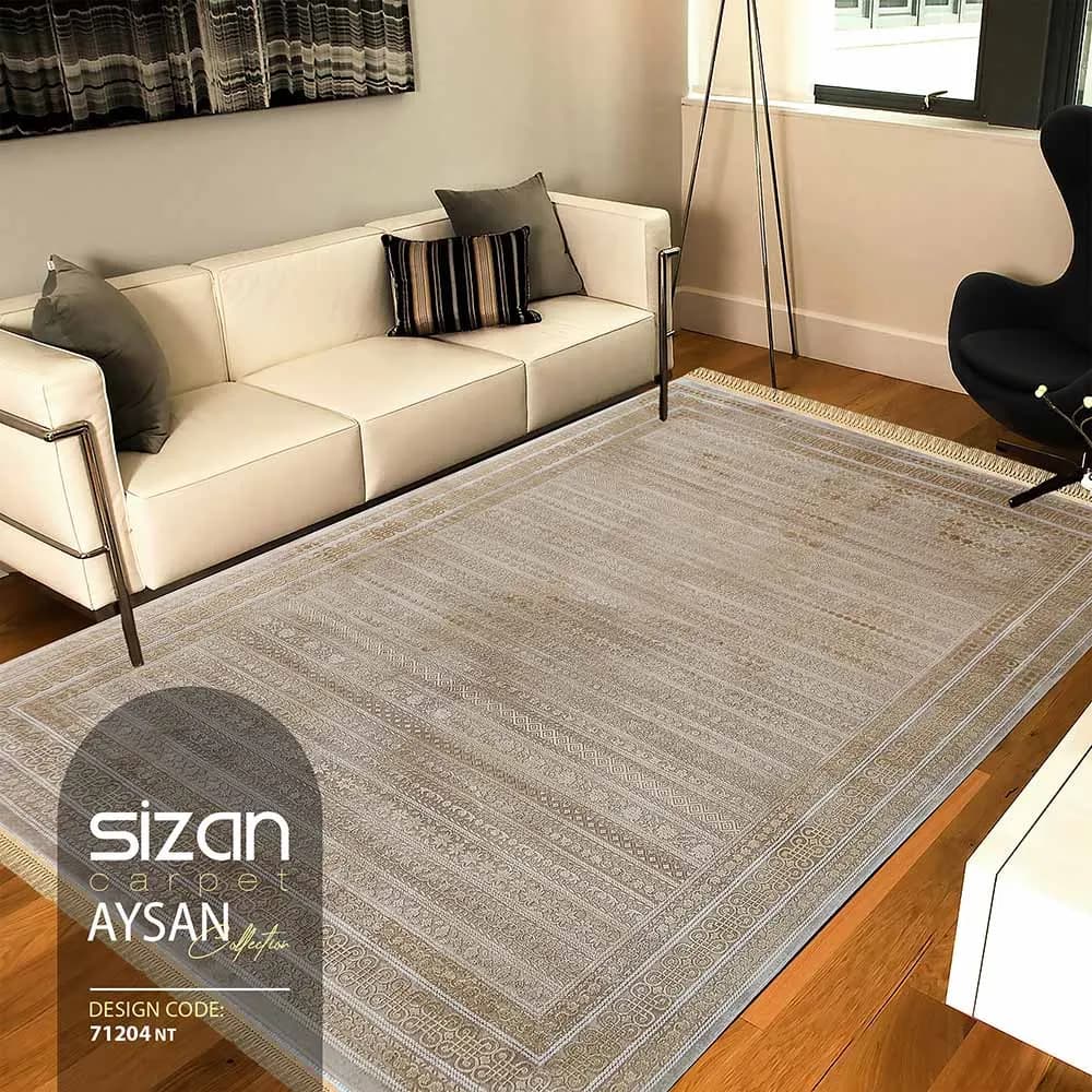 فرش ماشینی طرح آیسان کد 71204nt — تصویر ۲