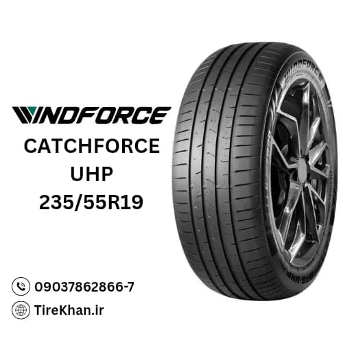 لاستیک 235/55R19 ویندفورس CATCHFORS UHP — تصویر ۲