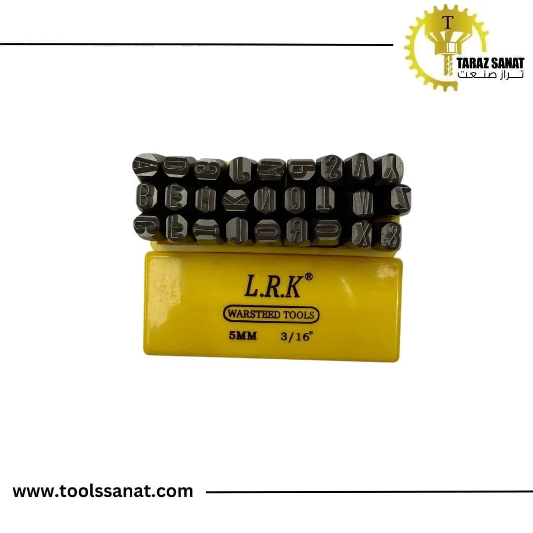 سنبه حروف کوب سایز 5 برند L.R.K