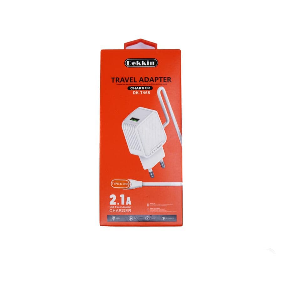 شارژر میکرو دکین مدل Dekkin DK-7468