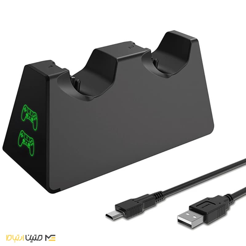 پایه شارژر دسته بازی پلی استیشن 4 دابی DOBE مدل TP4-19012 — تصویر ۳
