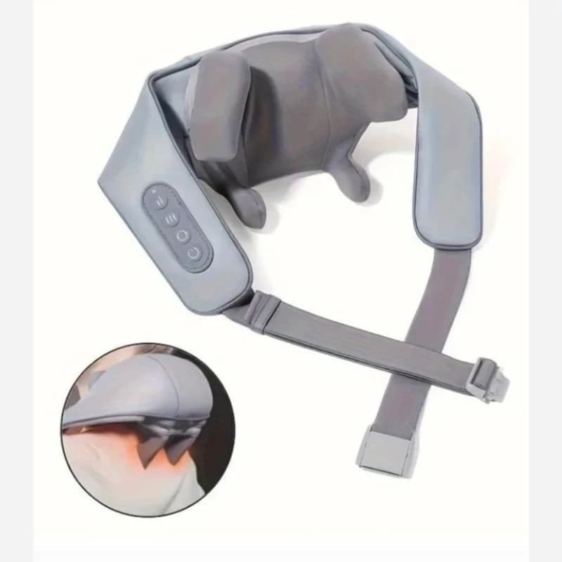 ماساژور خرچنگی گردن و شانه برقی JBY-820 شارژی — تصویر ۳