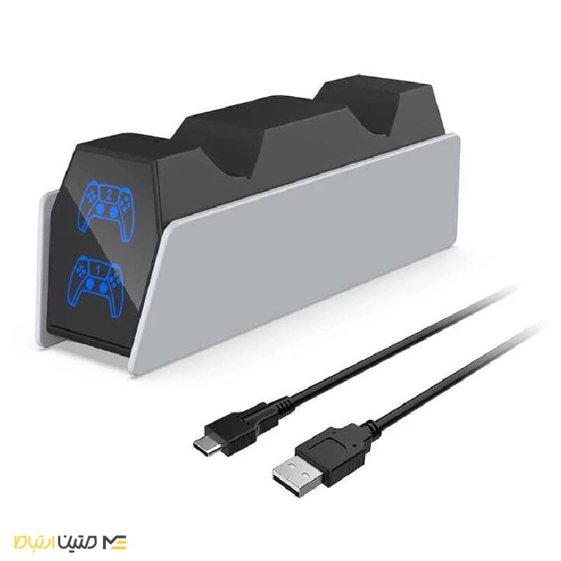 پایه شارژر دسته بازی پلی استیشن 5 دابی DOBE مدل TP5-3571A — تصویر ۳