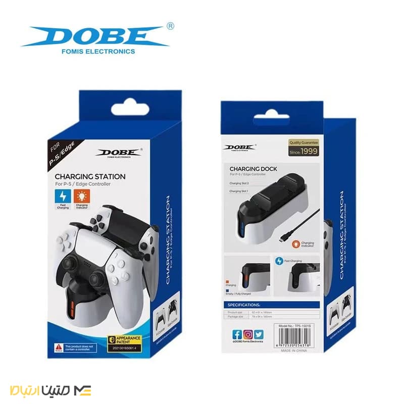پایه شارژر دسته PS5 دابی DOBE مدل TP5-1501S — تصویر ۳