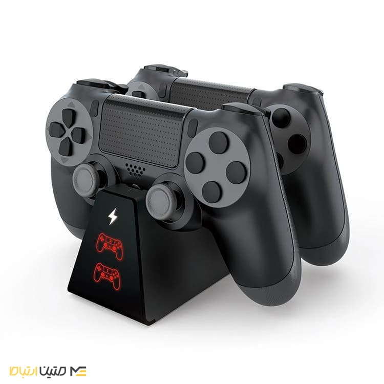 پایه شارژر دسته PS4 دابی DOBE مدل TP4-19012 — تصویر ۲