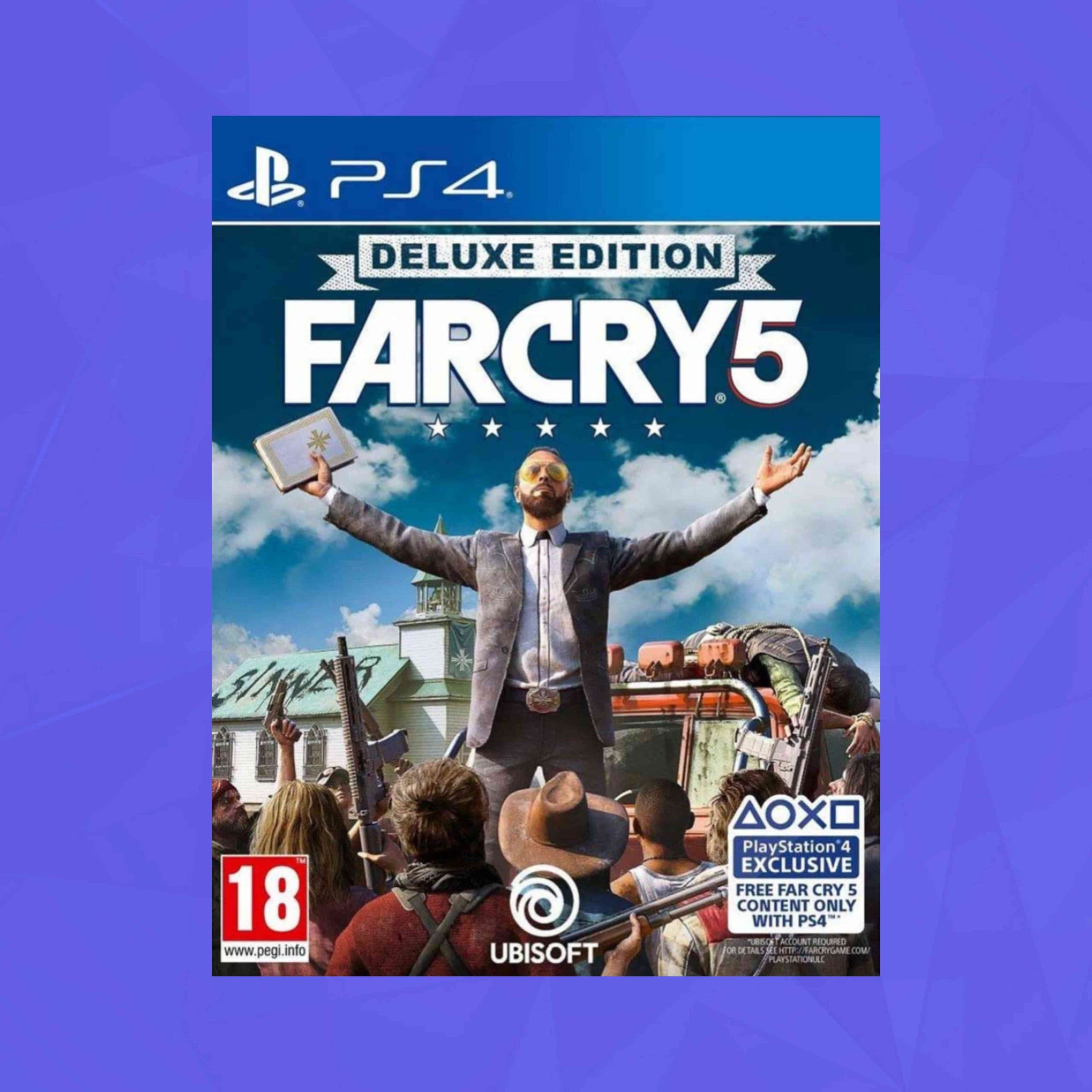 دیسک بازی فارکرای 5 / FARCRY 5 (کارکرده)