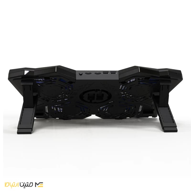 پایه خنک‌کننده لپ‌تاپ هترون Hatron مدل HCP127 با ۴ فن RGB — تصویر ۴