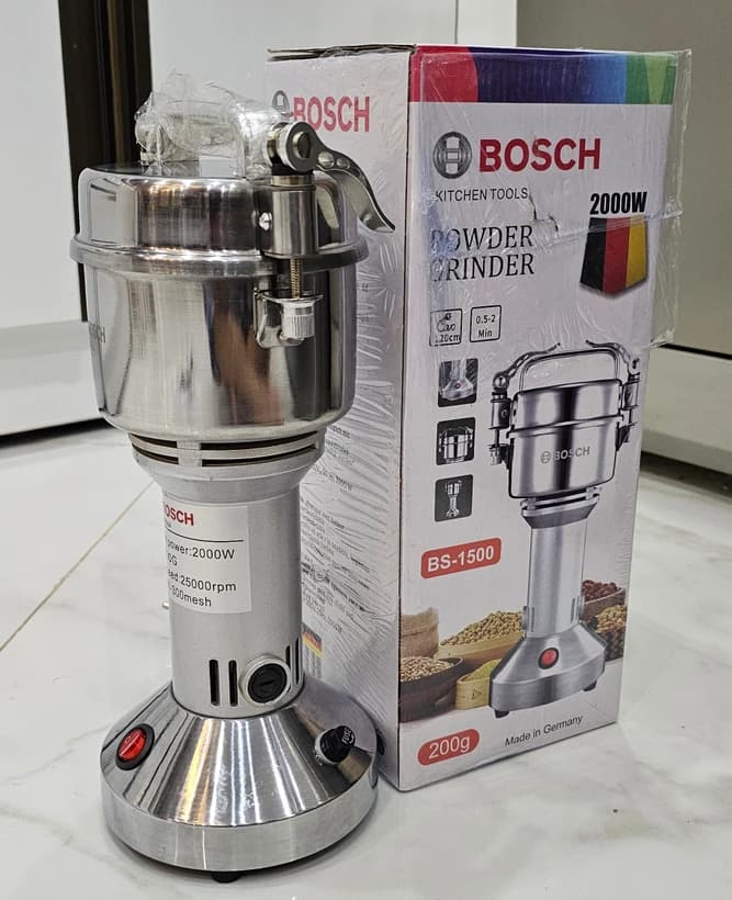 آسیاب صنعتی بوش مدل BS1500 ظرفیت ۲۰۰ گرم
