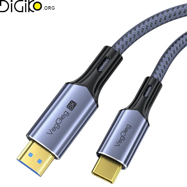 کابل TYPE-C به HDMI 8K وگیگ V-Z104 — تصویر ۲