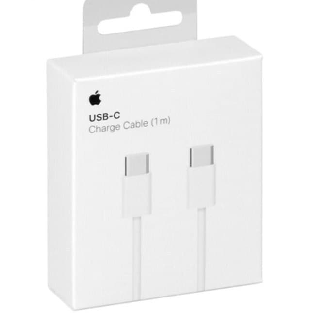 کابل شارژ آیفون 15 | USB-C به USB-C اورجینال | فست شارژ + انتقال دیتا | کنفی و بادوام + گارانتی اصالت — تصویر ۲