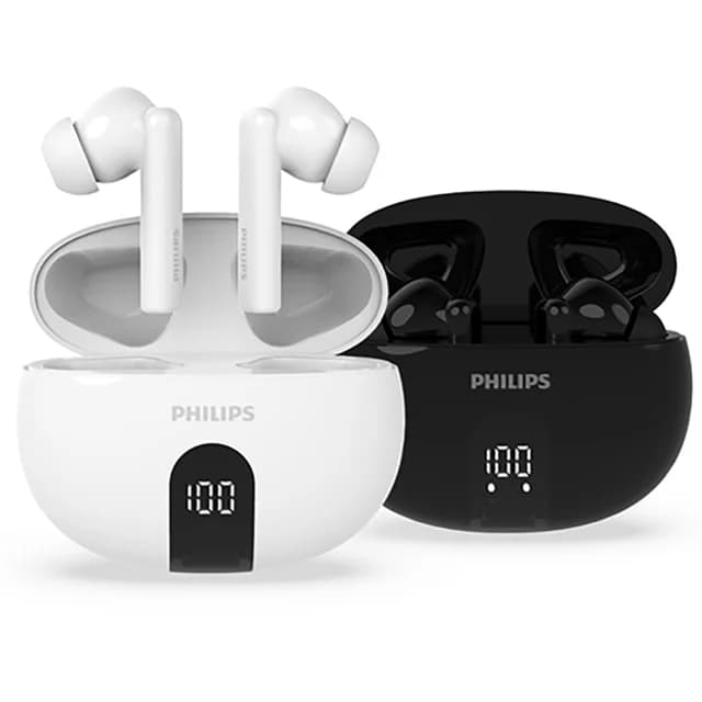 هندزفری بلوتوثی فیلیپس Philips مدل TAT3559BK با حذف نویز ANC — تصویر ۵