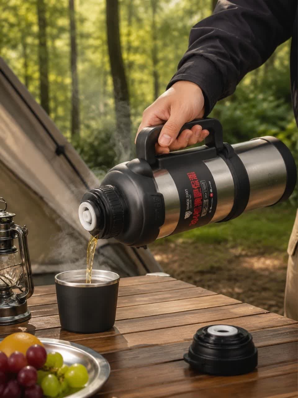 فلاسک کمپینگ و کوهنوردی حرفه‌ای D.KADI مدل ۳.۶ لیتری — تصویر ۳