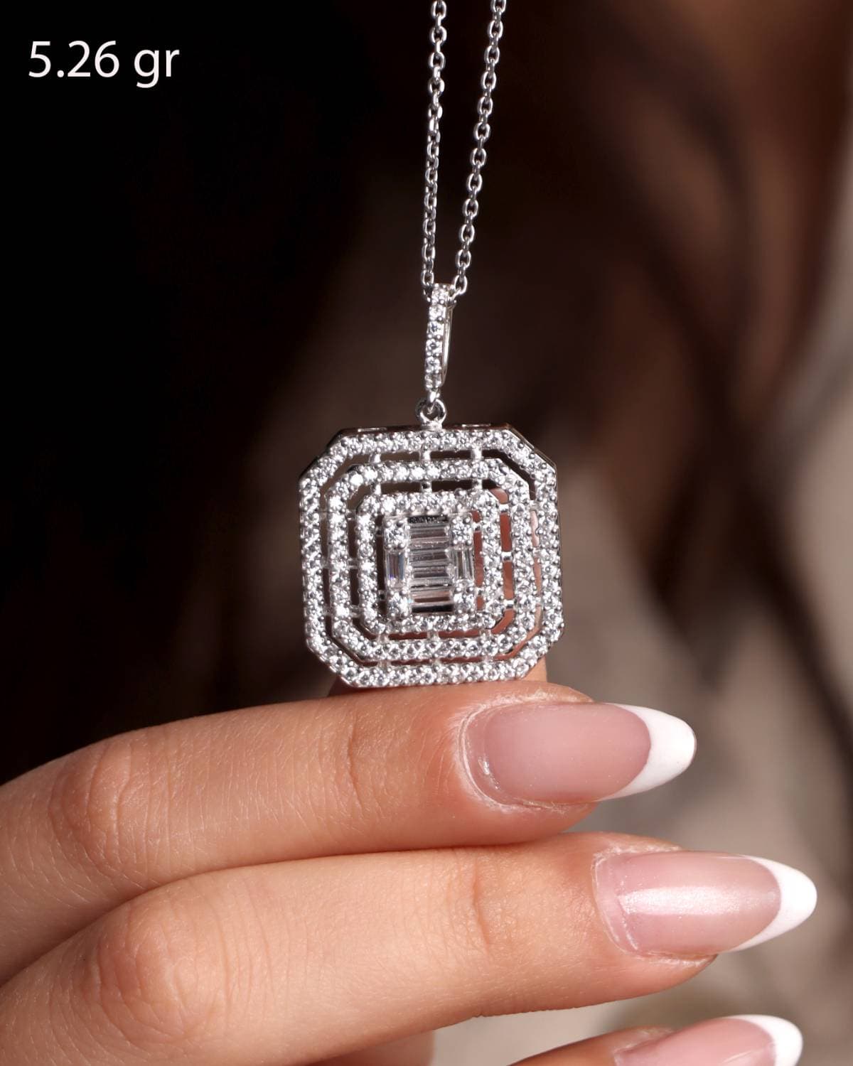 گردنبند نقره شاوا