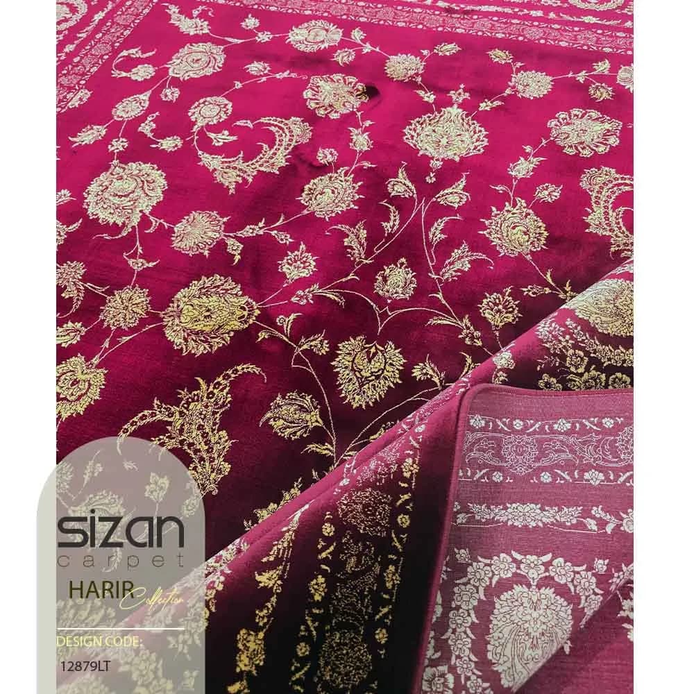 فرش ماشینی طرح حریر کد 12879lt — تصویر ۳