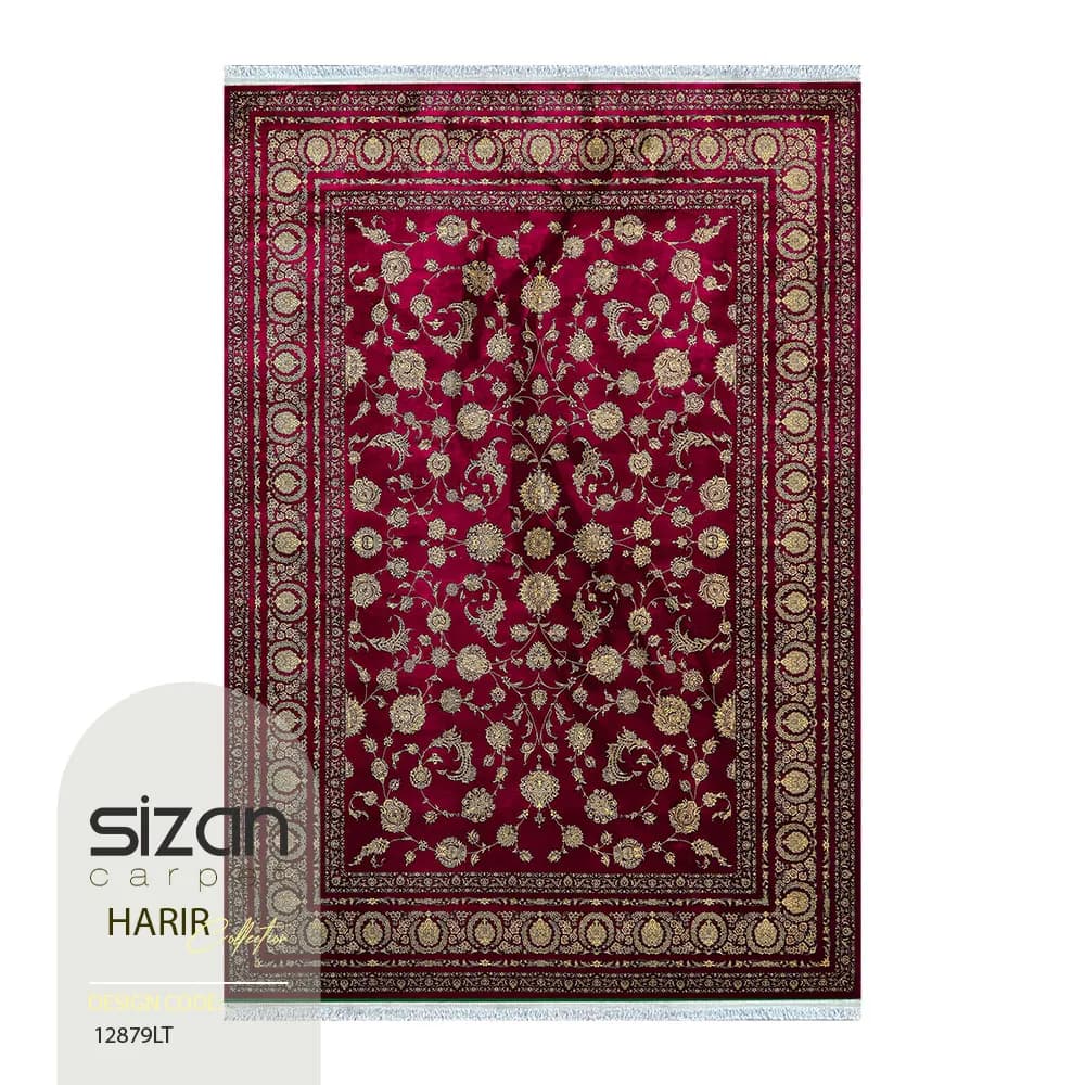 فرش ماشینی طرح حریر کد 12879lt