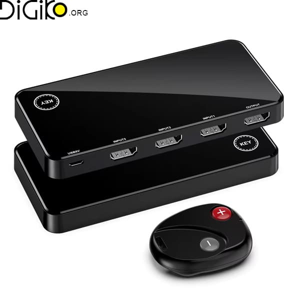 سوئیچ HDMI2.0 4K سه پورت وگیگ مدل V-HD04 — تصویر ۲
