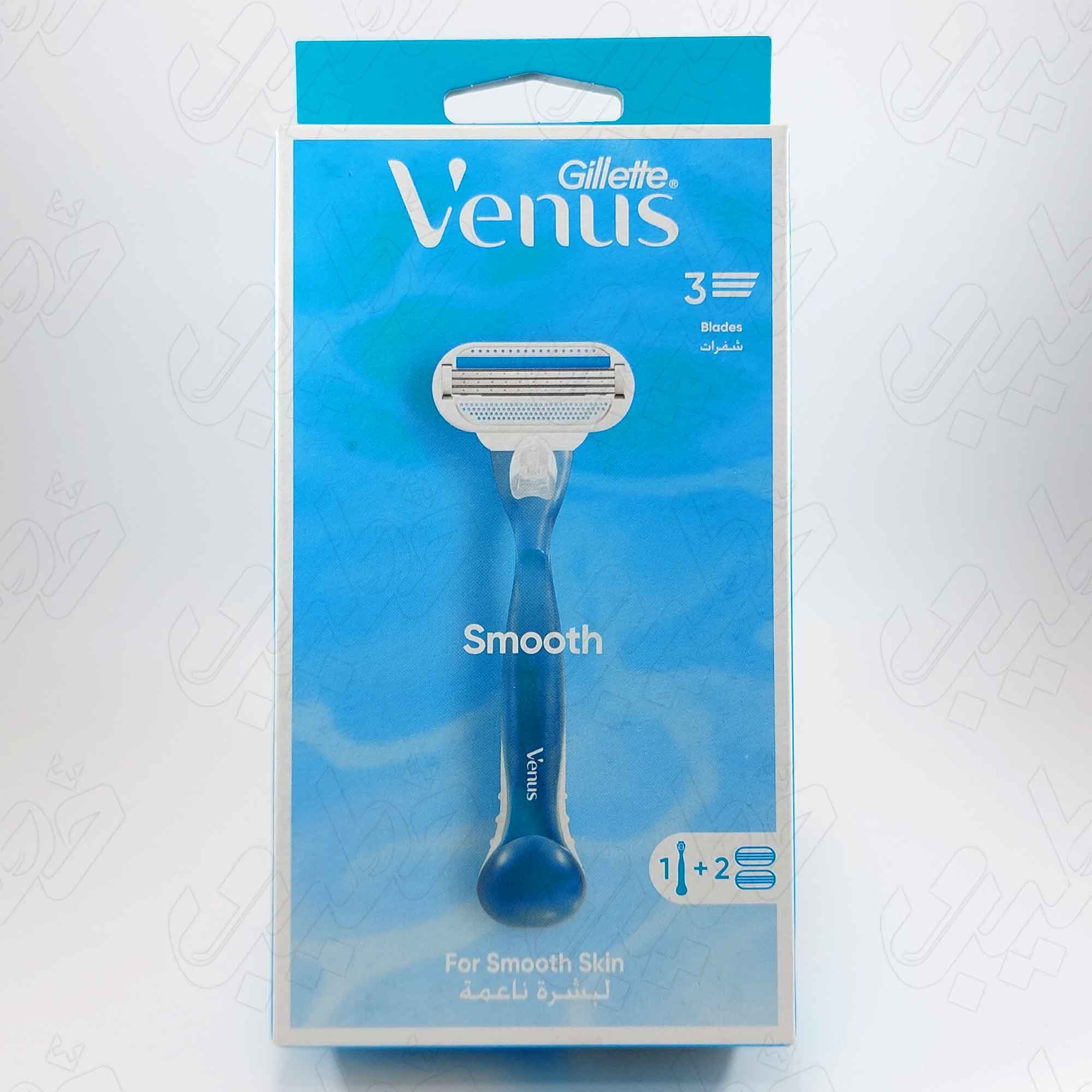 دستگاه اصلاح ژیلت مدل ونوس با دو یدک