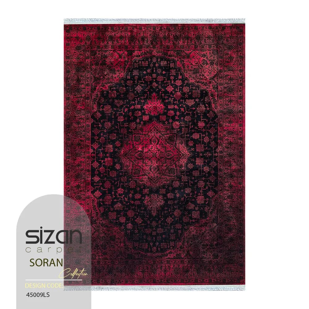 فرش ماشینی طرح سوران کد 45009LS