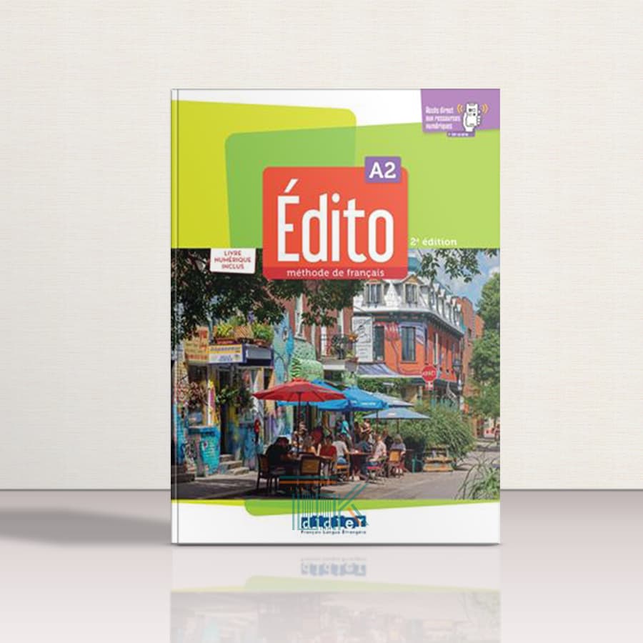 کتاب Edito A2 – 2nd Edition (SB+WB+Audio) | کتاب زبان فرانسوی ادیتو A2