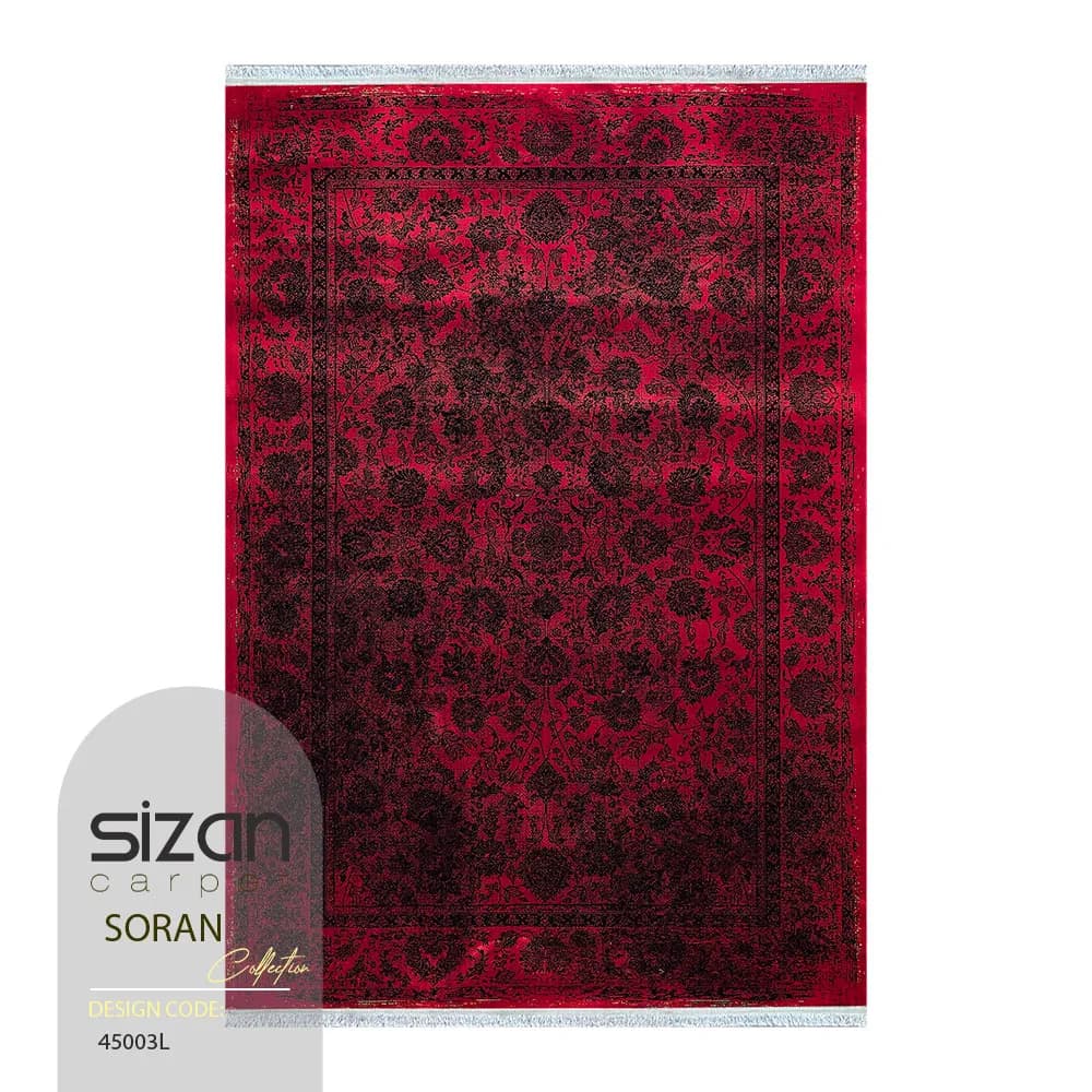 فرش ماشینی طرح سوران کد 45003L