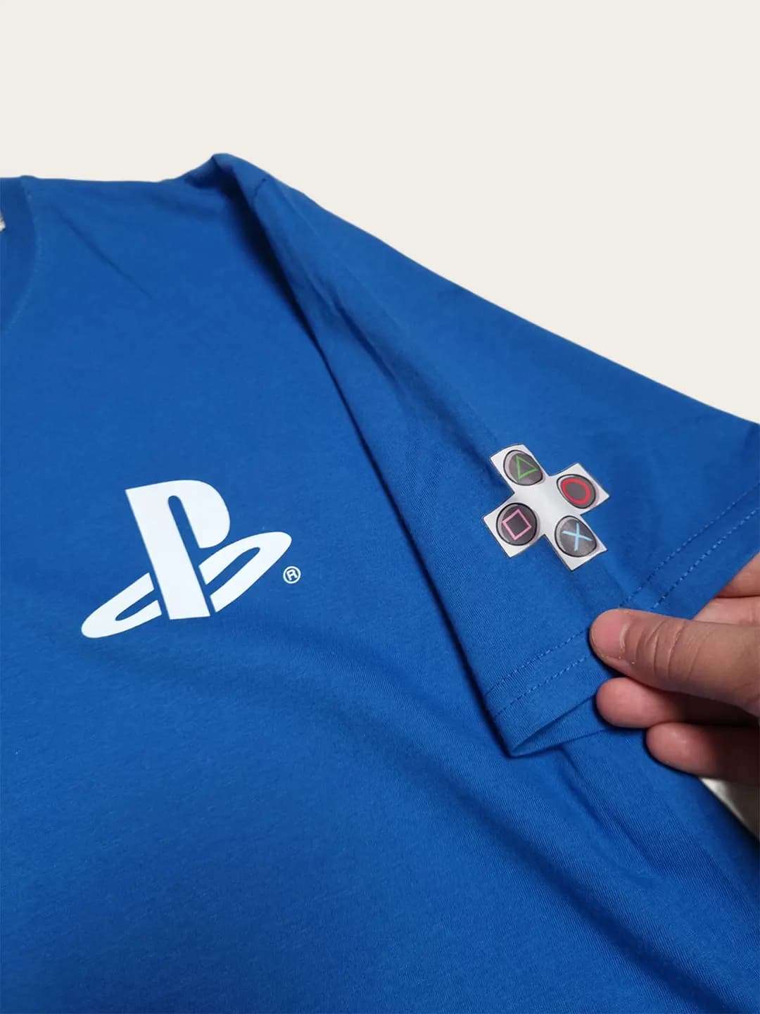 تیشرت پلی استیشن Playstation آبی — تصویر ۲