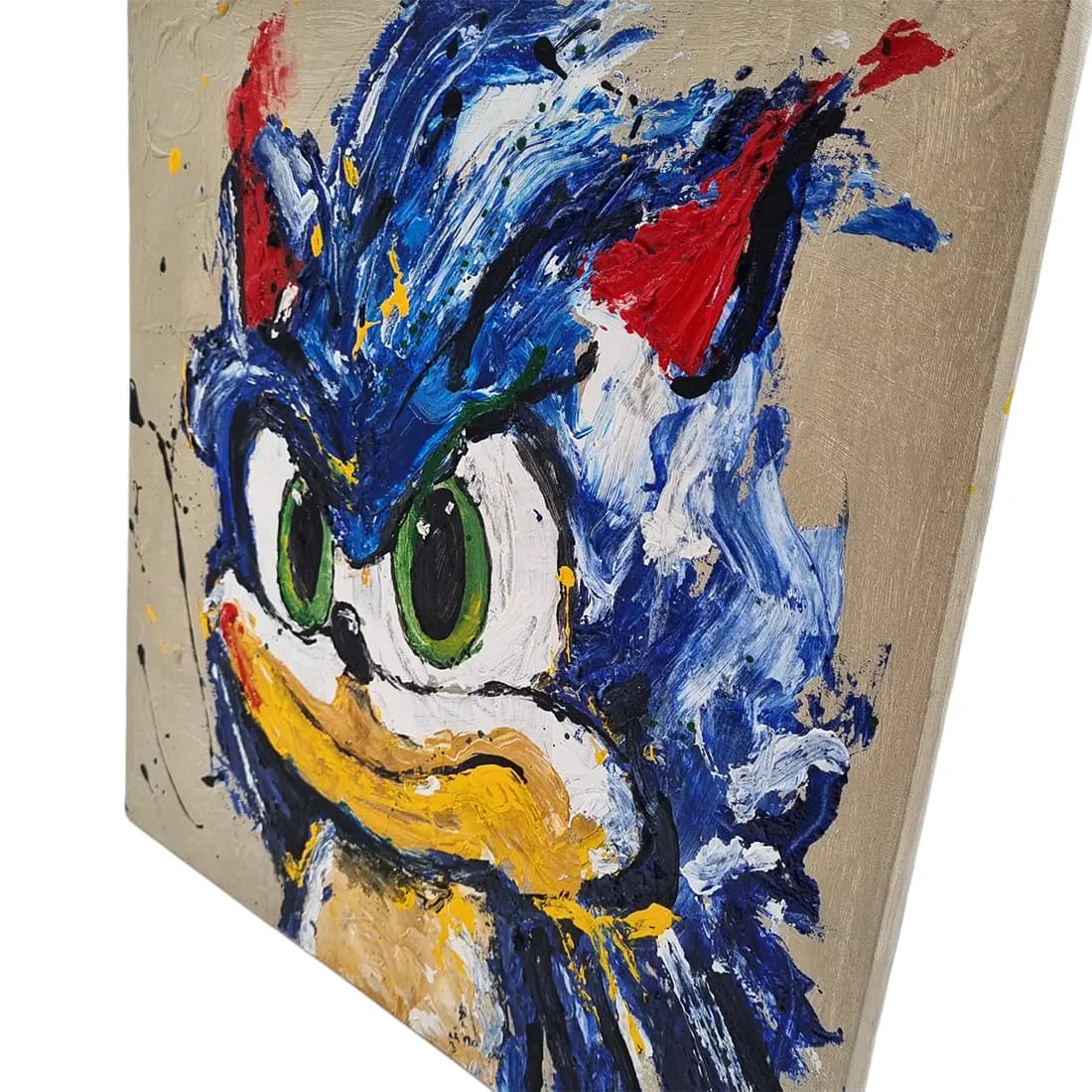تابلو بوم نقاشی سونیک Sonic the Hedgehog — تصویر ۴