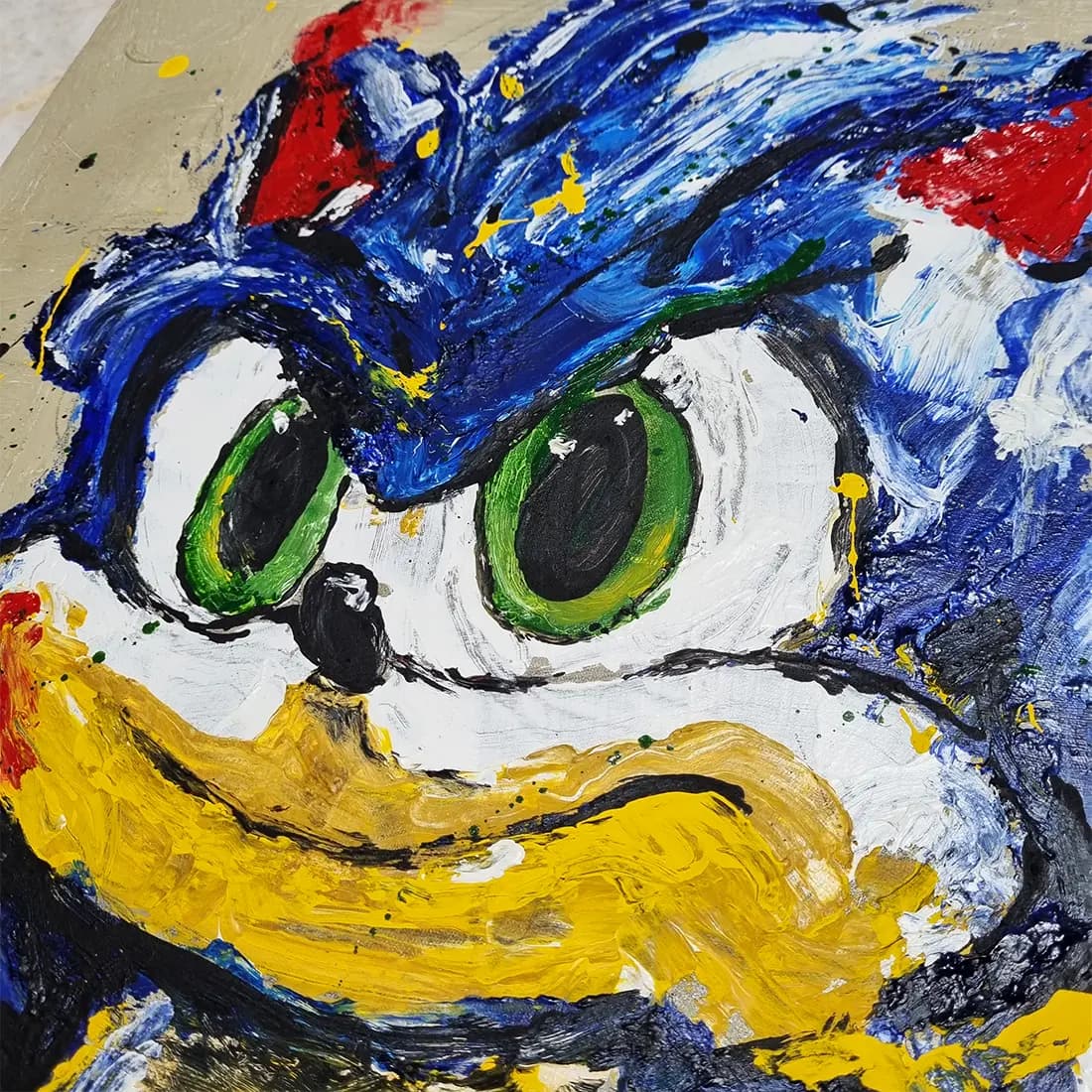 تابلو بوم نقاشی سونیک Sonic the Hedgehog — تصویر ۵