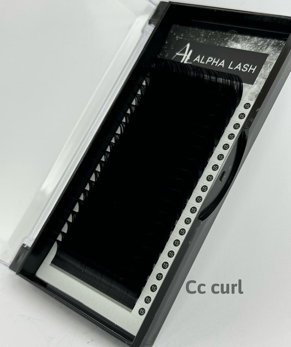 پالت مژه اکستنشن میکس ALPHA LASH آلفا لش 20 لاین — تصویر ۳