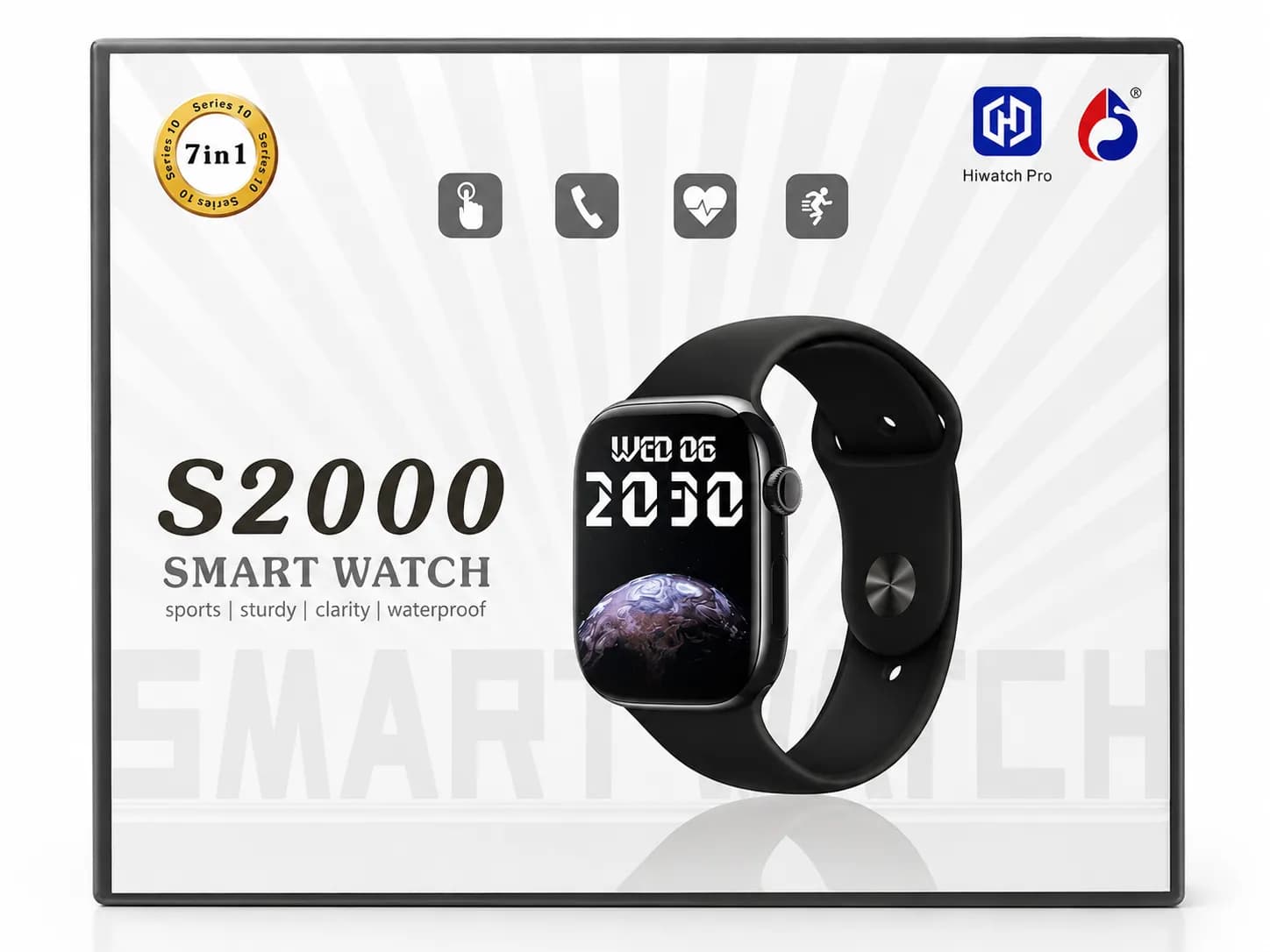 ساعت هوشمند S2000 Smart Watch Series 10 با قابلیت مکالمه و نمایشگر لمسی