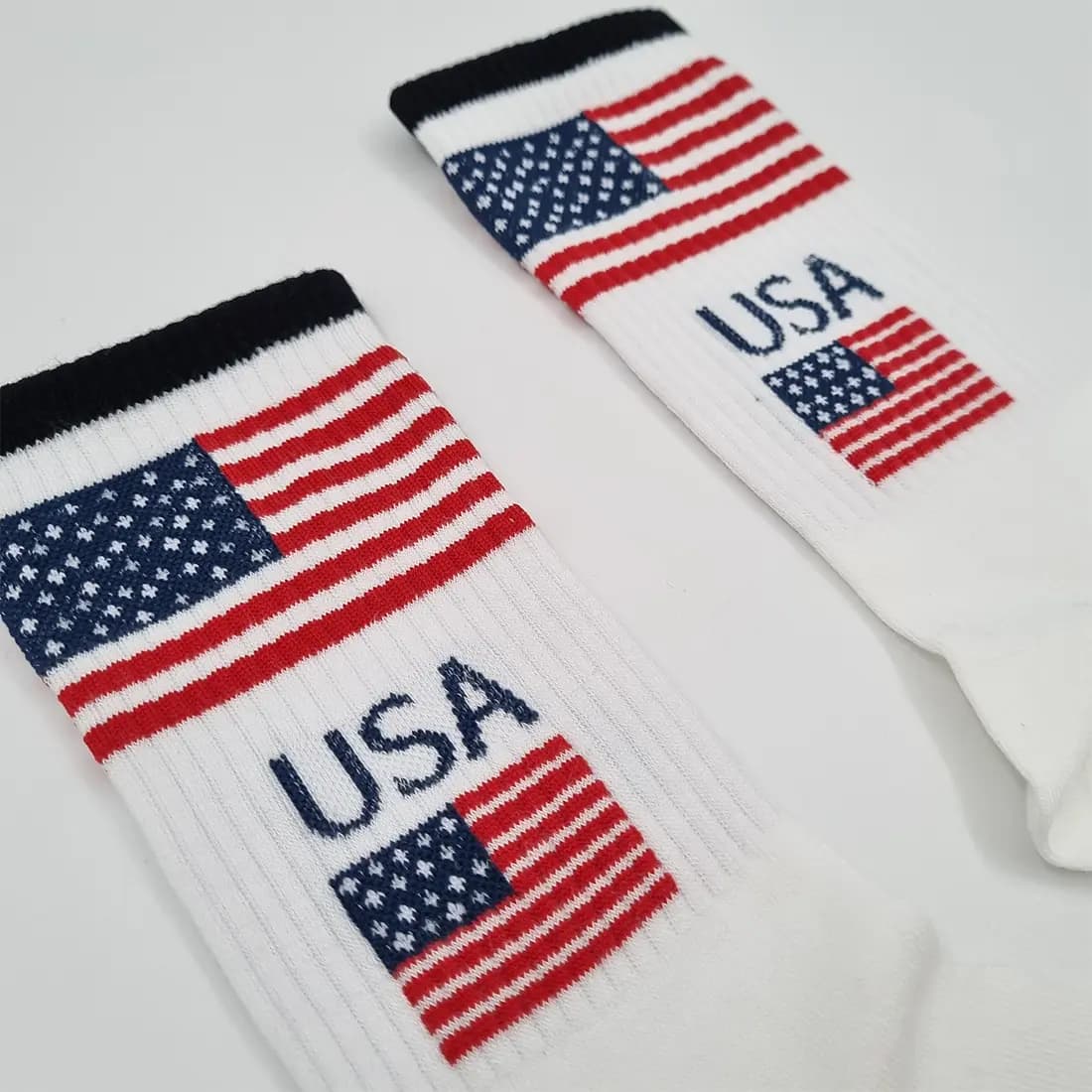 جوراب طرح پرچم آمریکا Usa — تصویر ۳