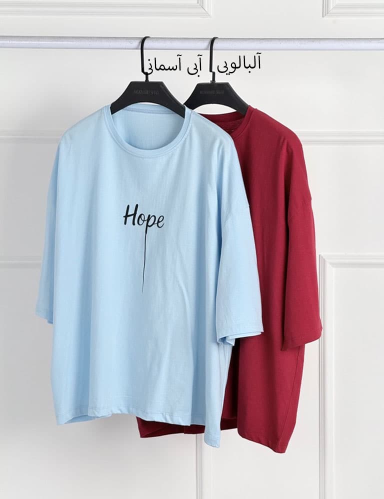 تیشرت باکسی HOPE کد : 55788 — تصویر ۵