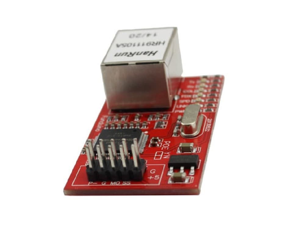 ماژول شبکه W5100 دارای ارتباط SPI — تصویر ۱۱