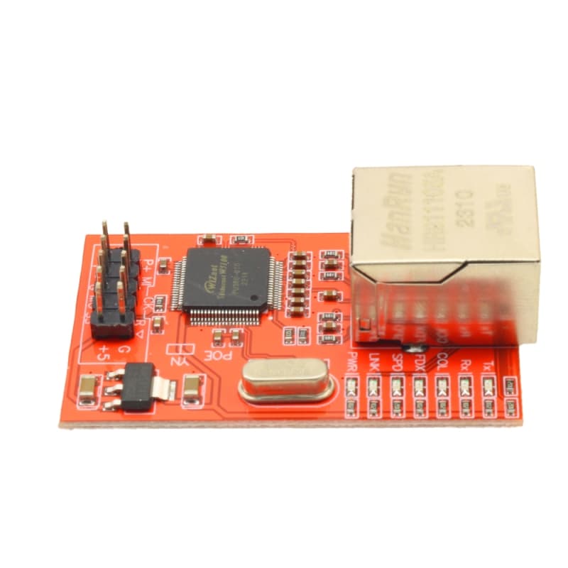 ماژول شبکه W5100 دارای ارتباط SPI — تصویر ۲